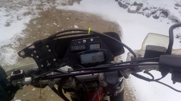 Самодельная приборка на TT600R